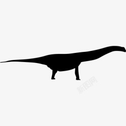阿根廷龙熄灭阿根廷龙动物动物王国中灭绝的恐龙形状图标高清图片