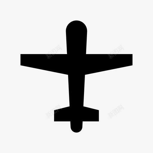 飞机运输材料标图标svg_新图网 https://ixintu.com 运输材料设计图标 飞机
