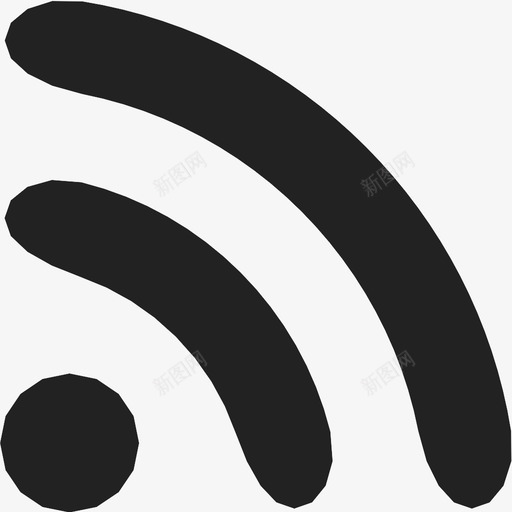 wifi悸动信号图标svg_新图网 https://ixintu.com wifi 互联网 信号 广播 悸动 振荡 无线 爆发 跟踪 跳动