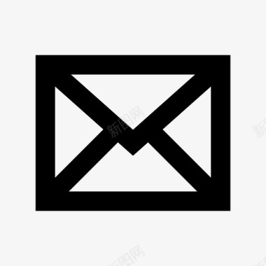 信封电子邮件问候语图标图标