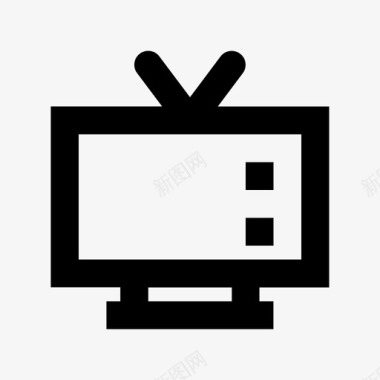 电视网络技术材料图标图标