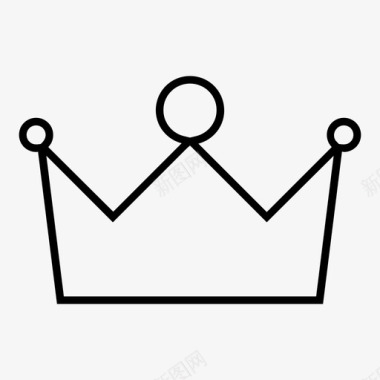 皇冠皇室王国图标图标