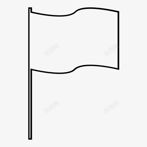 旗帜旗帜飘扬的地方图标svg_新图网 https://ixintu.com 旗帜 旗帜飘扬的地方