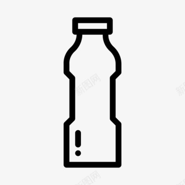 瓶饮料瓶盖图标图标