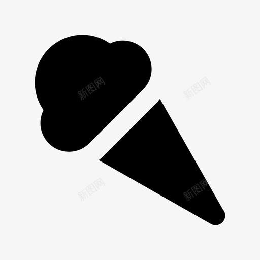 冰淇淋筒雪糕筒爆发图标svg_新图网 https://ixintu.com 冠 冰淇淋 冰淇淋筒 冰锥 吃草 打 杯筒 爆发 雪糕筒 震颤 食品和饮料材料设计图标
