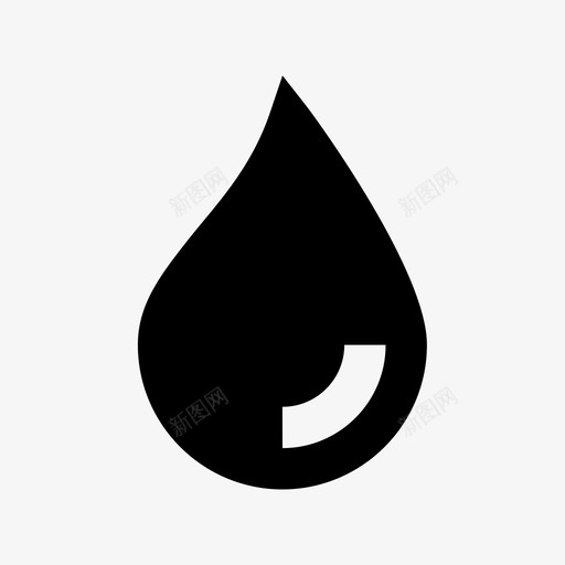 水滴水透明图标svg_新图网 https://ixintu.com 圆形 天气材料设计图标 水 水滴 测量 管道 透明 雨 雨滴