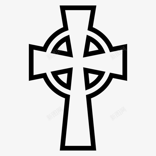 十字架信仰基督图标svg_新图网 https://ixintu.com 信仰 十字架 圣徒 基督 基督教 教会 祈祷