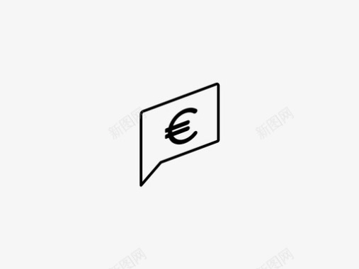 发送欧元转账潮汐图标图标
