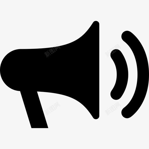 扬声器音量接口交易符号图标svg_新图网 https://ixintu.com 交易符号 扬声器音量 接口