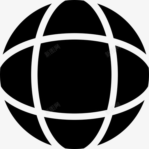 地球网格圆形符号变体形状地球图标svg_新图网 https://ixintu.com 地球图标 地球网格圆形符号变体 形状