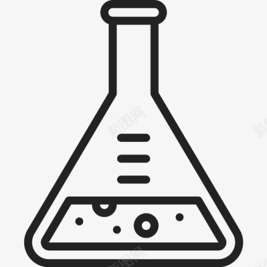 锥形烧瓶科学结果图标图标