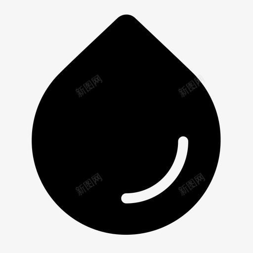 水滴互联网石油图标svg_新图网 https://ixintu.com 互联网 智能手机 水滴 潮汐 疫情 石油 震颤
