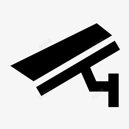 安全摄像头警告监控摄像头图标svg_新图网 https://ixintu.com 公共标志 安全摄像头 捕捉 监控摄像头 监视 警告 闭路电视摄像头 隐藏