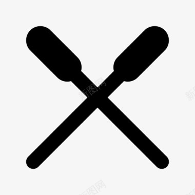 桨物体桨工具图标图标
