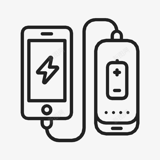 电源组有用usb图标svg_新图网 https://ixintu.com usb 信息丰富 充电 充电器 指导性 描述性 易于理解 有用 电池 电源组