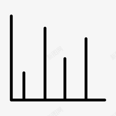 柱状图比例尺阶段图标图标