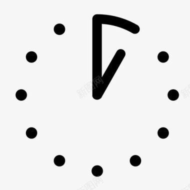 时钟闹钟约会图标图标