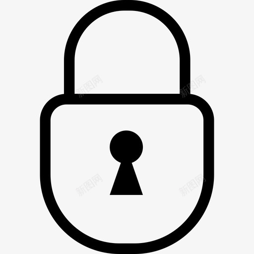 锁指纹密码图标svg_新图网 https://ixintu.com pin 图案 安全 密码 指纹 线条图标 语音 锁