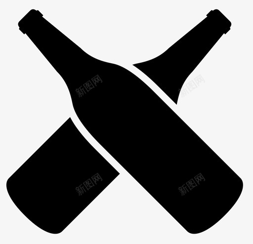 两瓶软饮料塑料图标svg_新图网 https://ixintu.com 两瓶 公升 啤酒 塑料 容器 白酒 百事可乐 葡萄酒 软饮料