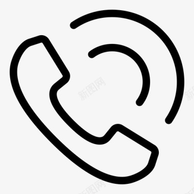 电话铃声支持响铃电话图标图标