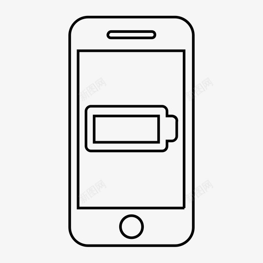 移动电池智能手机电源图标svg_新图网 https://ixintu.com 使用 充电 发电 智能手机 激活 电池电量不足 电源 移动收集1 移动电池