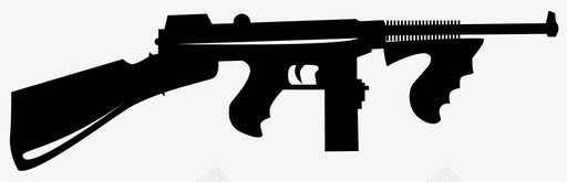 枪危险枪支图标svg_新图网 https://ixintu.com 危险 射击 手柄 扳机 暴力图标 杀死 枪 枪支 武器
