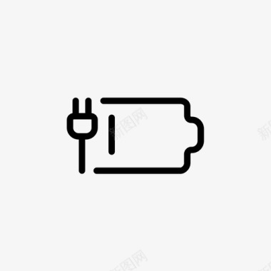电池充电充电电池设备图标图标
