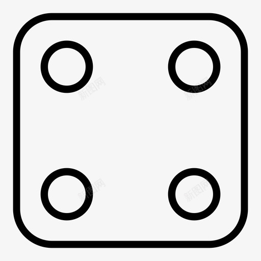 骰子物体材料图标svg_新图网 https://ixintu.com 四 展示件 文章 材料 游戏 点 物体 物品 角 骰子