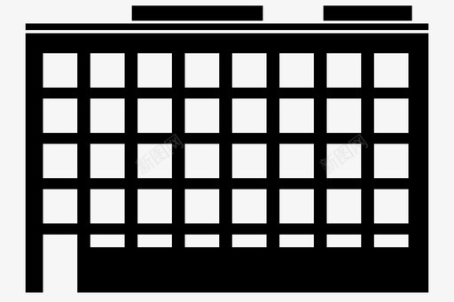 建筑材料工业建筑图标svg_新图网 https://ixintu.com 住宅 公寓 办公室 工业建筑 工厂 建筑 材料 部门 酒店