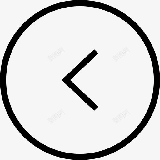 箭头用户需要圆线图标svg_新图网 https://ixintu.com 用户需要圆线 箭头