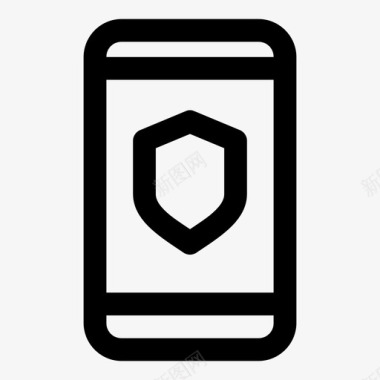 智能手机安全识别卡安全识别卡智能手机图标图标