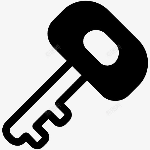 钥匙开锁工具图标svg_新图网 https://ixintu.com 储物柜 工具 开锁 开门器 活页夹 车钥匙 通道 钥匙 门钥匙 限流器