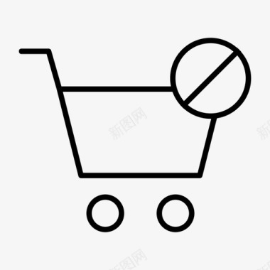 购物车区块在线购买在线购物车图标图标