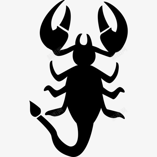 天蝎座垂直动物形状的十二生肖符号星座图标svg_新图网 https://ixintu.com 天蝎座垂直动物形状的十二生肖符号 星座