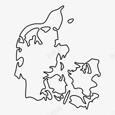 丹麦哥本哈根完成图标图标