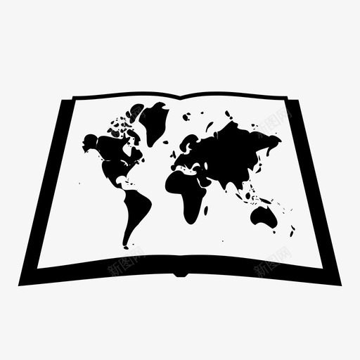 世界地图旅游指南图标svg_新图网 https://ixintu.com 世界地图 旅游指南