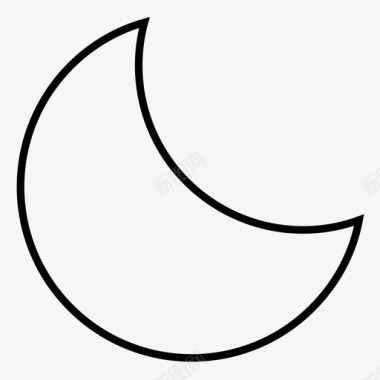 月亮卫星自转图标图标
