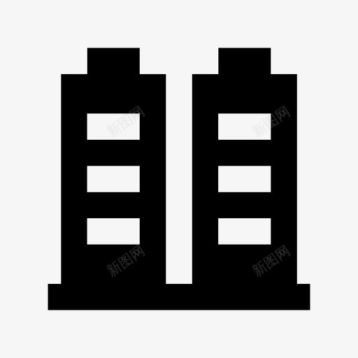 公寓房地产材料标图标svg_新图网 https://ixintu.com 公寓 房地产材料设计图标