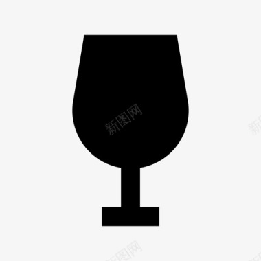 酒杯酒瓶透明图标图标