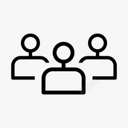 乐队成员组乐队家庭图标高清图片