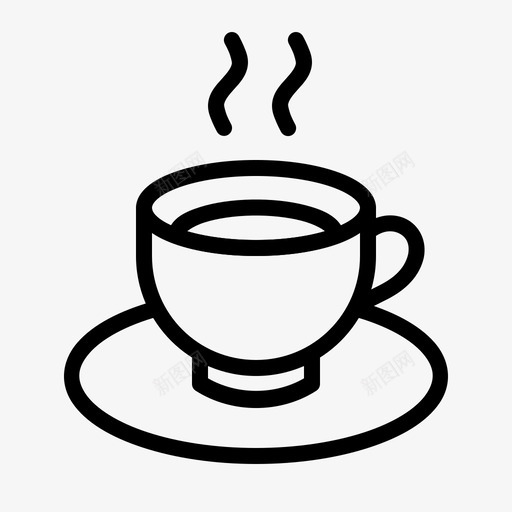 采购产品杯子和碟子饮料咖啡图标svg_新图网 https://ixintu.com 勺子 咖啡 搅拌 糖 茶 采购产品杯子和碟子 饮料