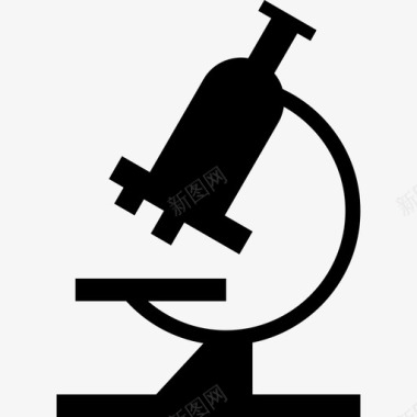 显微镜侧视图工具和器具经院哲学图标图标