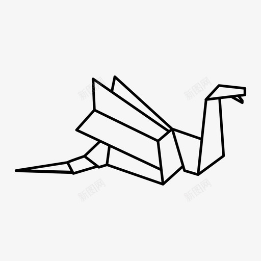 海怪动物大乌贼图标svg_新图网 https://ixintu.com 动物 大乌贼 折纸 折纸动物 捕鲸 海怪 粘液 鳞片