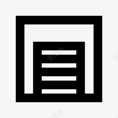 仓库完美漂亮图标图标