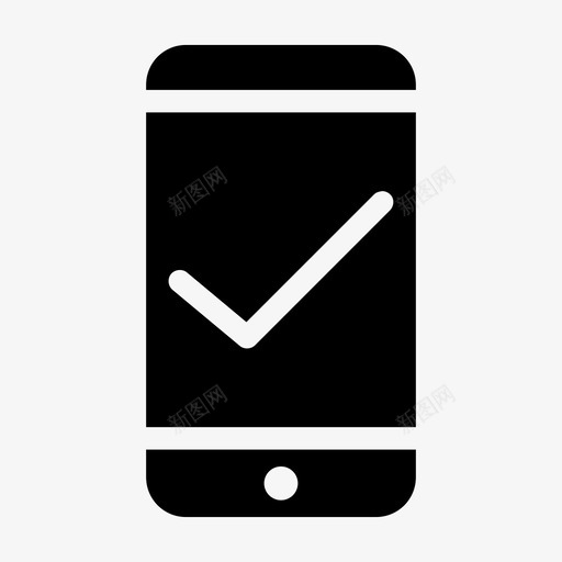 电话批准投票验证图标svg_新图网 https://ixintu.com 徽章 投票 殴打 潮汐 爆发 电话批准 移动电话 警告 设备标志符号 通知 震颤 验证