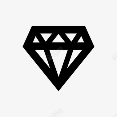 宝石钻石金融图标图标
