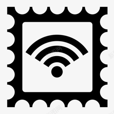 wifi邮票已售无图标图标