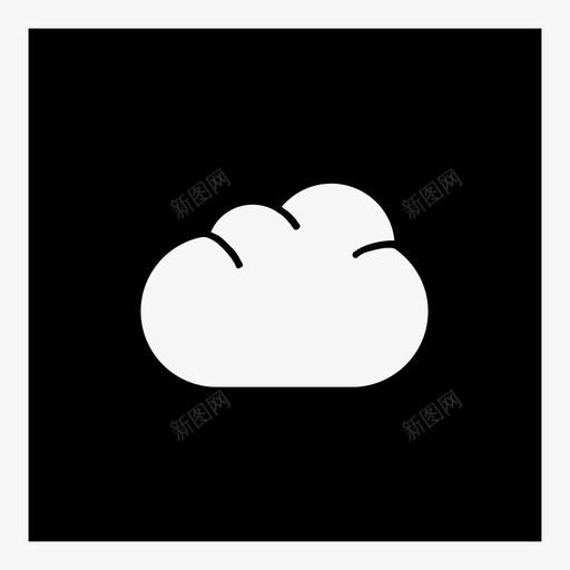 云空气微风图标svg_新图网 https://ixintu.com 云 云朵 云气象凝结 凝结 块状的星星 天气 微风 空气 细小的