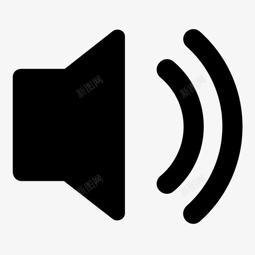 增大音量音调声音图标svg_新图网 https://ixintu.com 向上 向下 增大音量 声音 声音打开 安静 尖叫 扬声器 音乐 音调