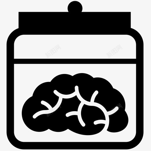 罐子里的大脑老师研究图标svg_新图网 https://ixintu.com 冷冻 器官 学生 实验室 思考 研究 科学 罐子里的大脑 老师 记忆
